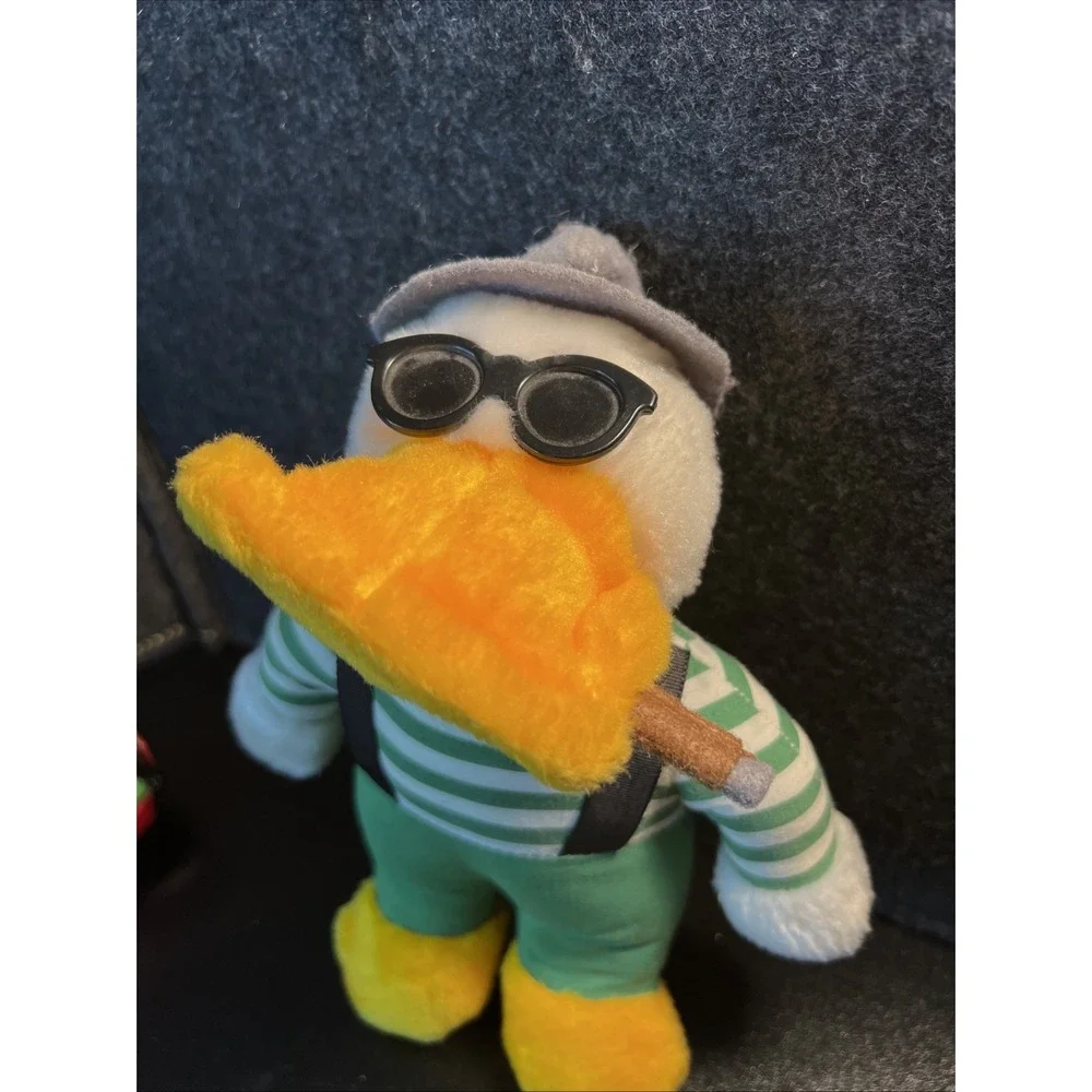 Vintage Commonwealth 1987 Gangster Mafia Duck Plush Cigar‎ Sunglasses 9